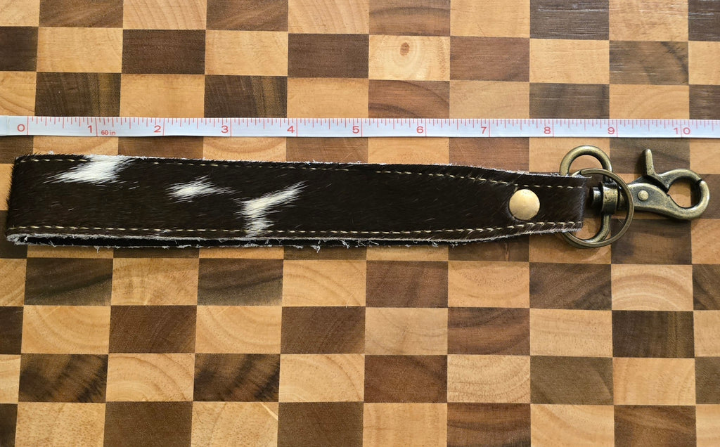 Myra Hair-on Hide Reversible Key Fob