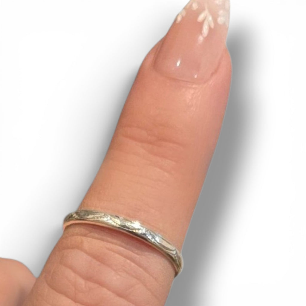 Sterling Stamped Ring Size 6.5