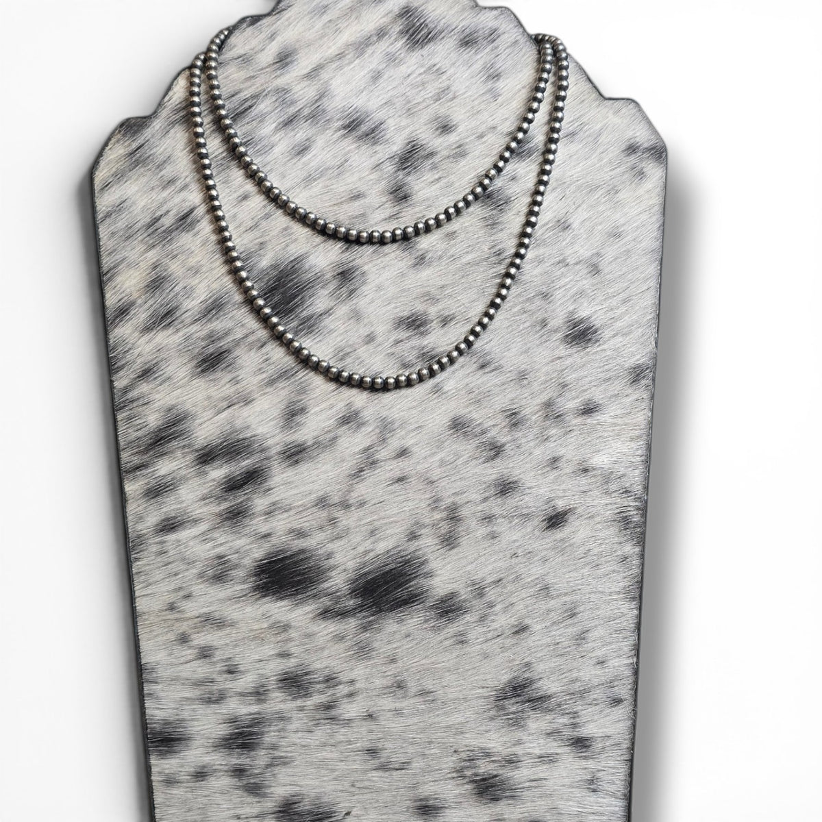 4mm Sterling Pearl Necklace 30 inches