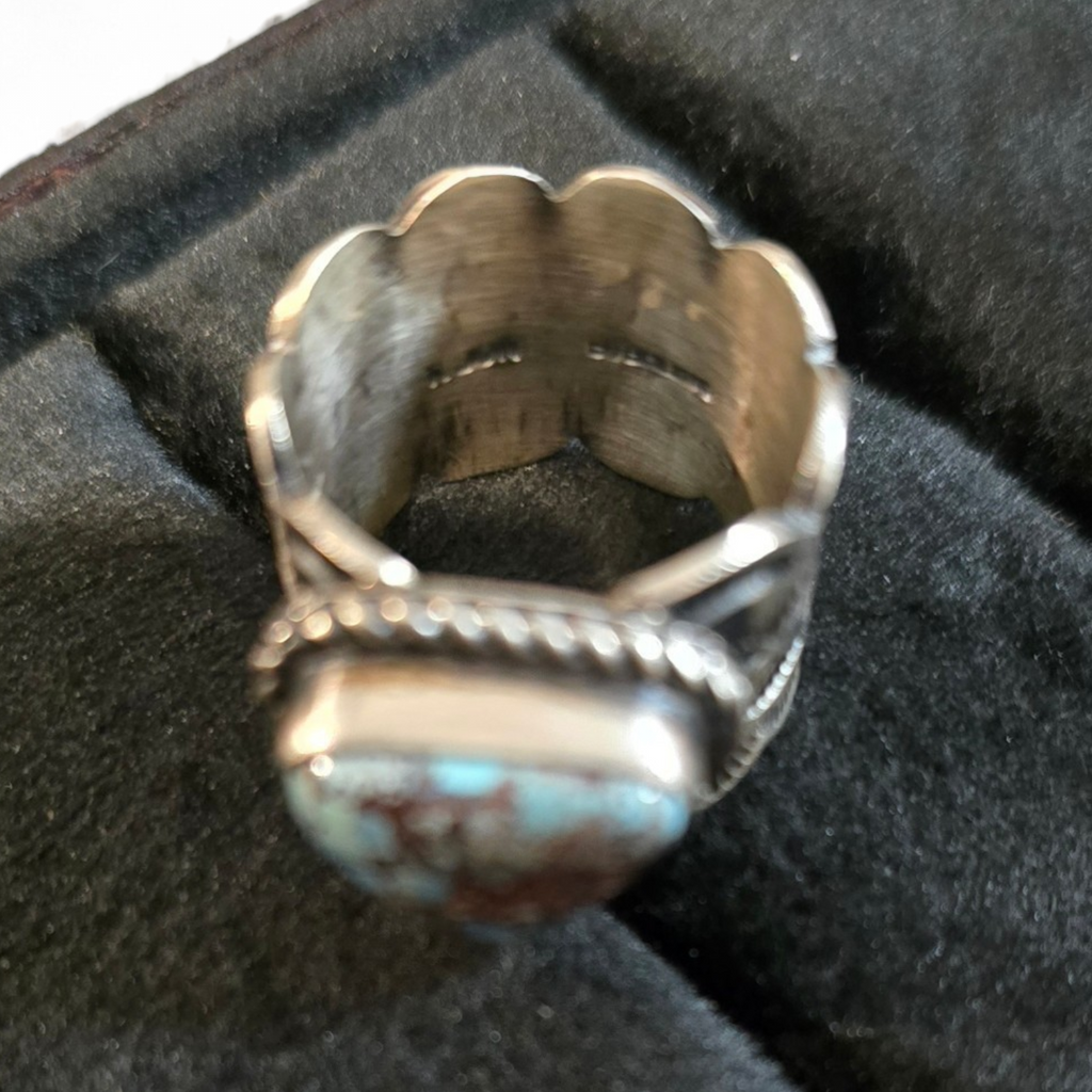 Tillie Jon Golden Hills & Sterling Wide Band Size 8 (fits like a 7)
