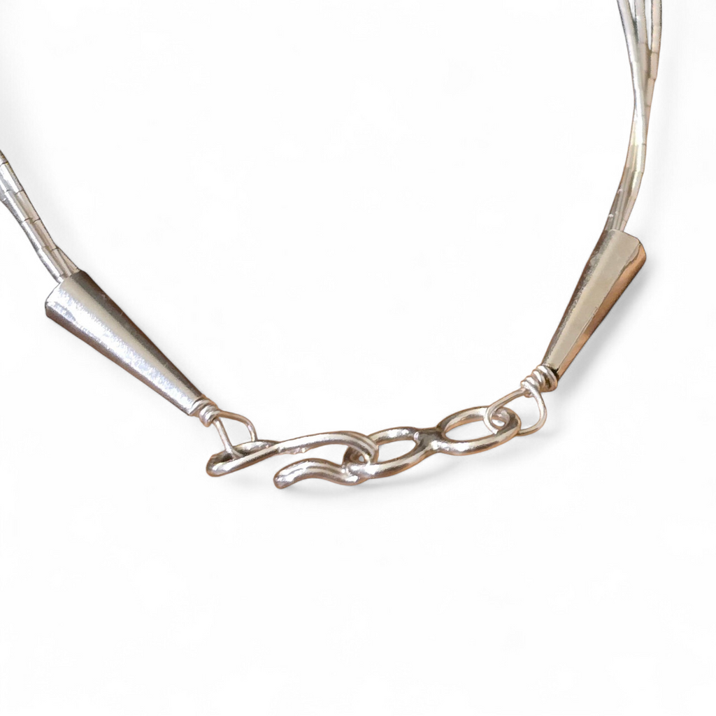 Liquid Silver Necklace