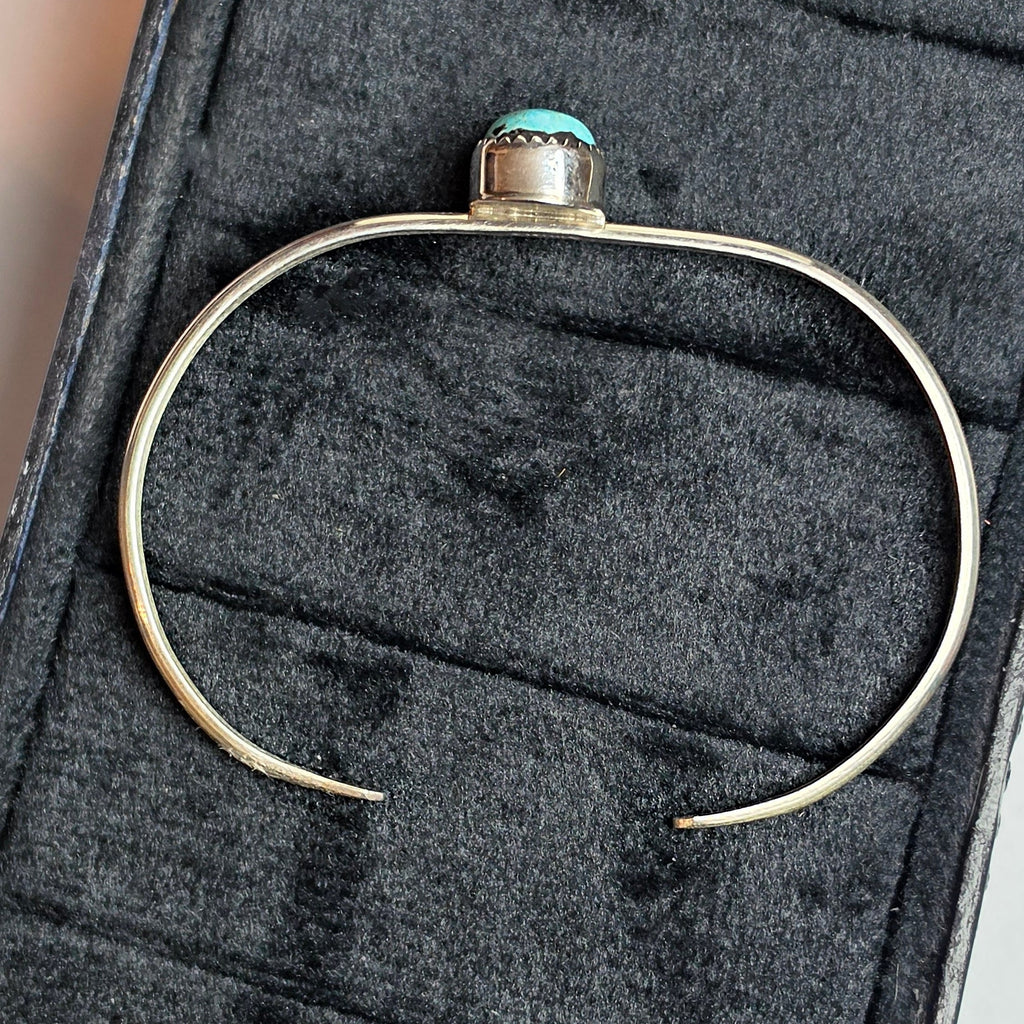 Native Made Sterling & Turquoise Cuff