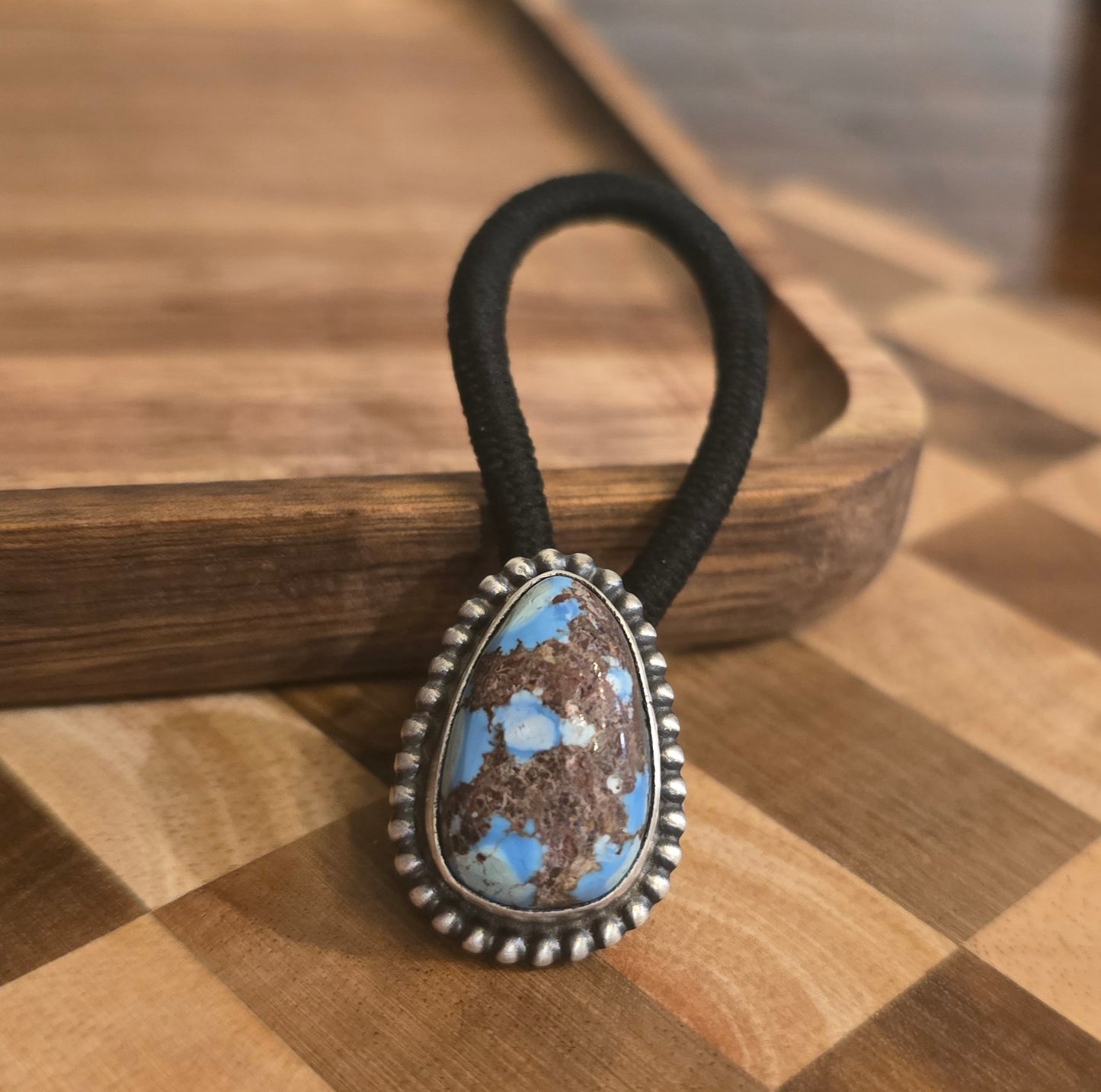 Golden Hills and Sterling Hair Tie