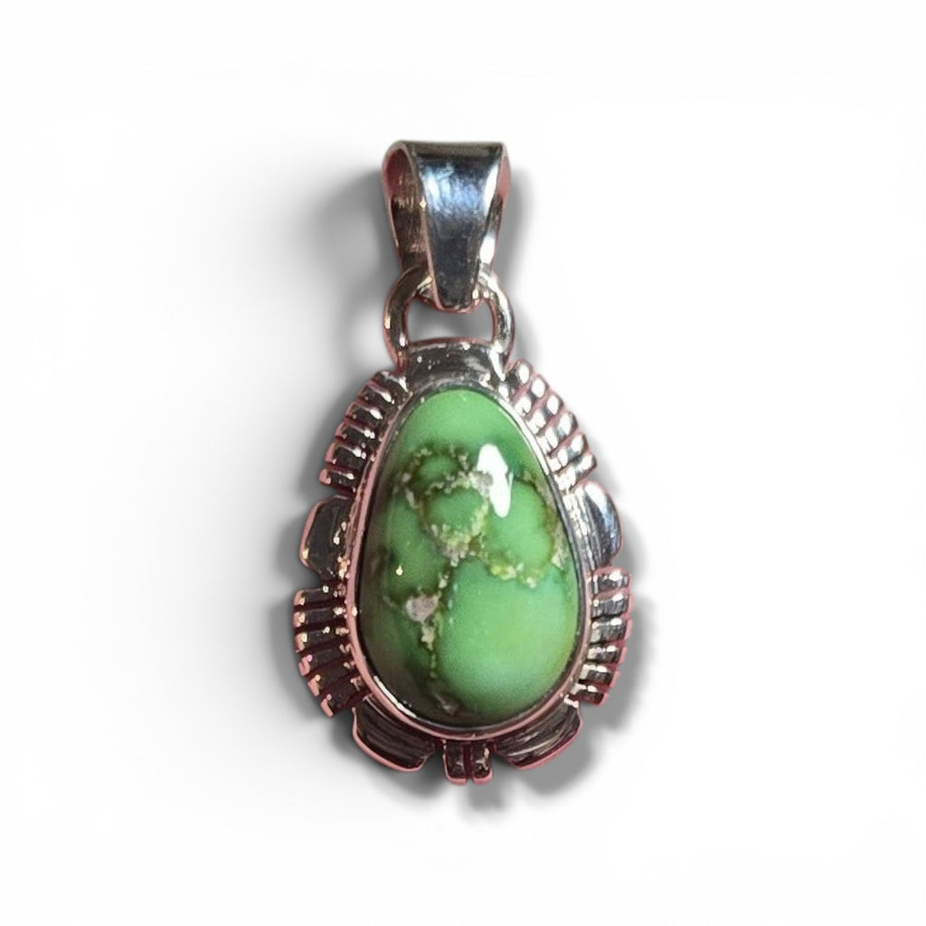 Native Made Sonoran Gold & Sterling Pendant