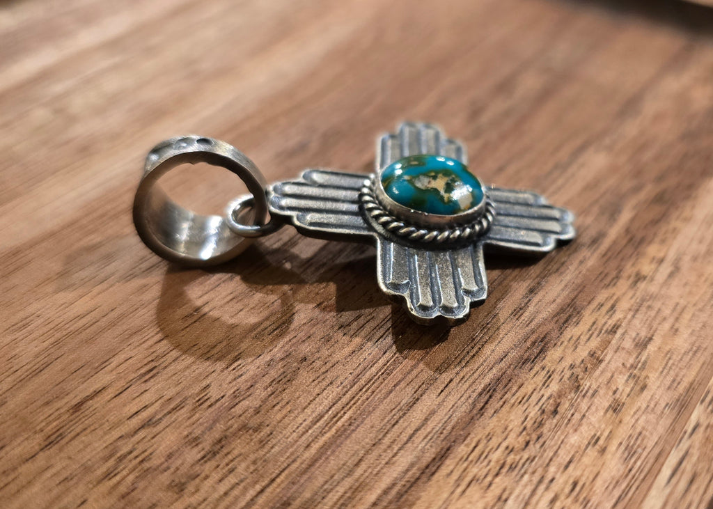 Kevin Billah Sonoran & Sterling Zia Pendant