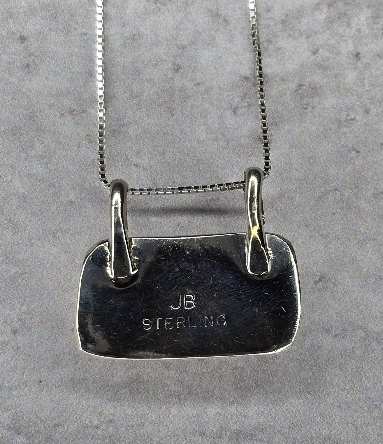 Kingman Turquoise and Sterling Necklace