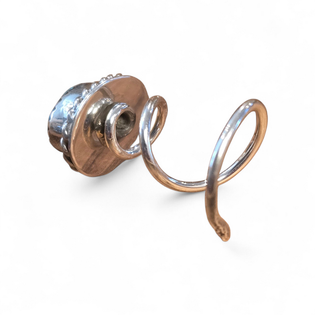 Callandra Tulley Turquoise & Sterling Hair Twist