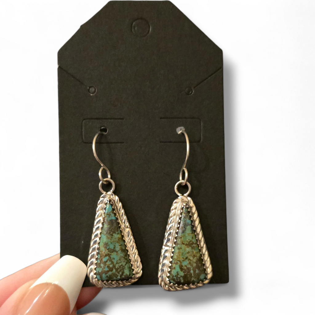 Jennifer Begay Turquoise & Sterling Earrings