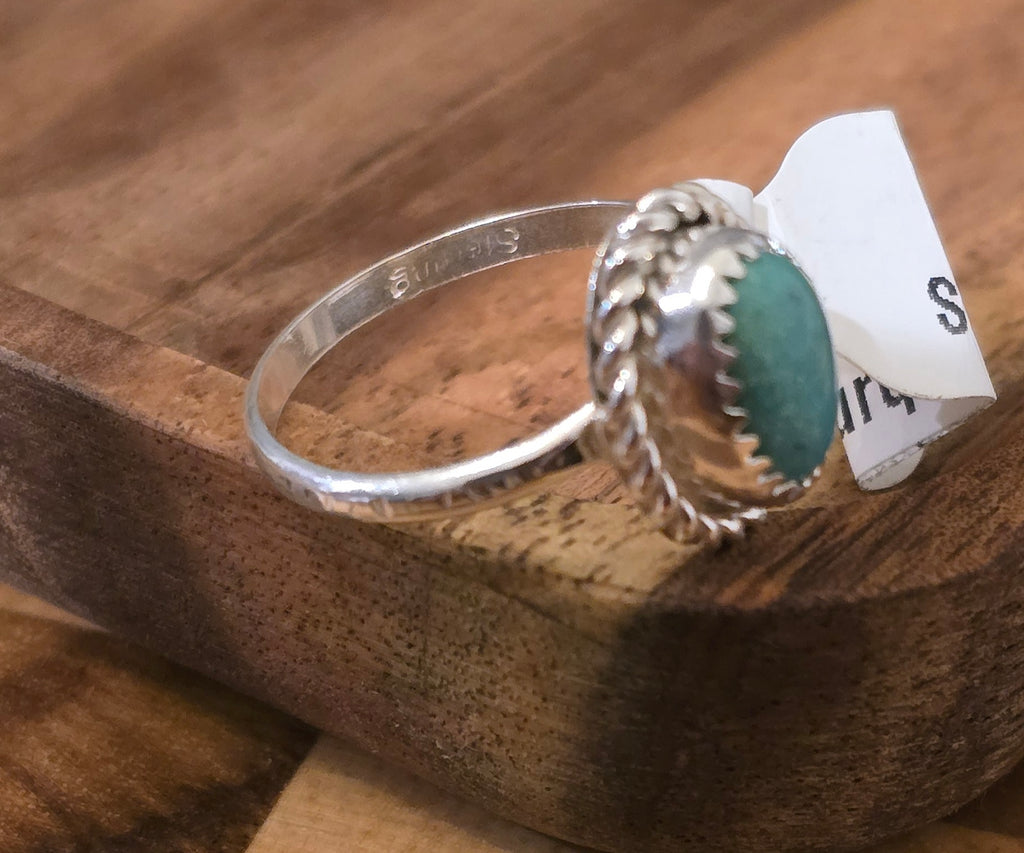Turquoise & Sterling Ring