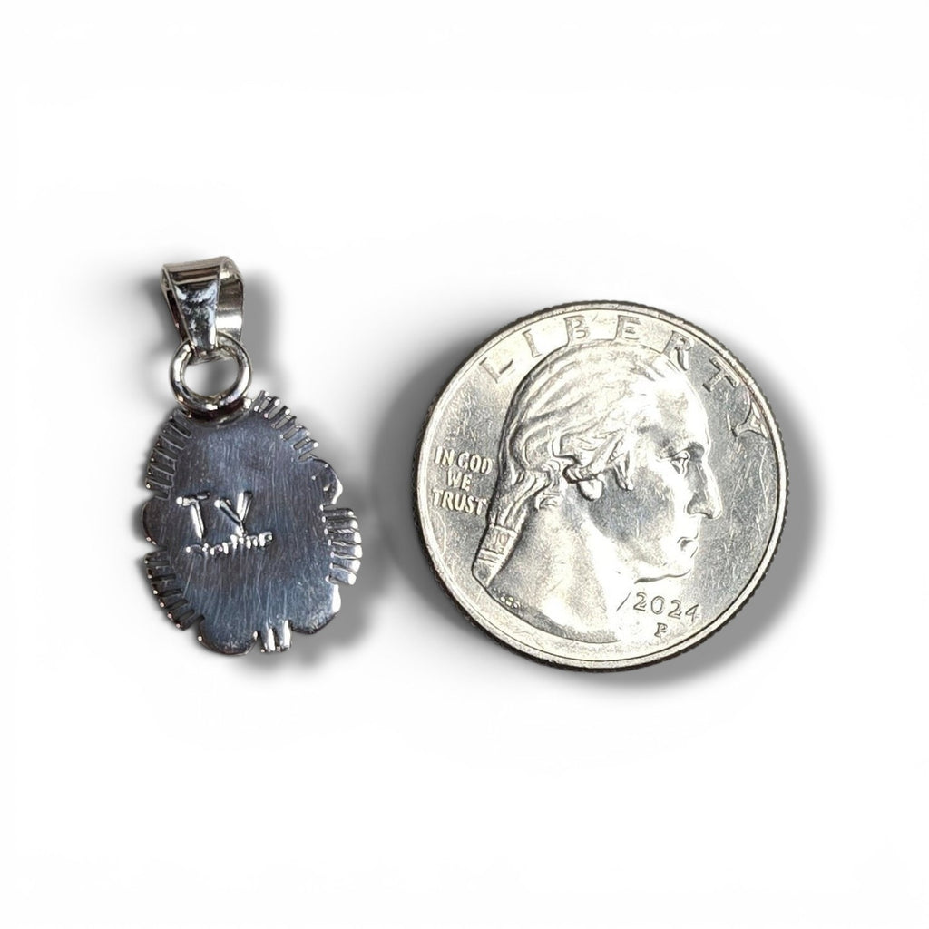 Native Made Sonoran Gold & Sterling Pendant
