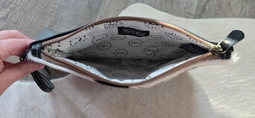 Leather & Hide Clutch