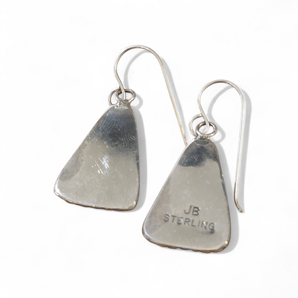 Jennifer Begay Kingman Turquoise & Sterling Earrings