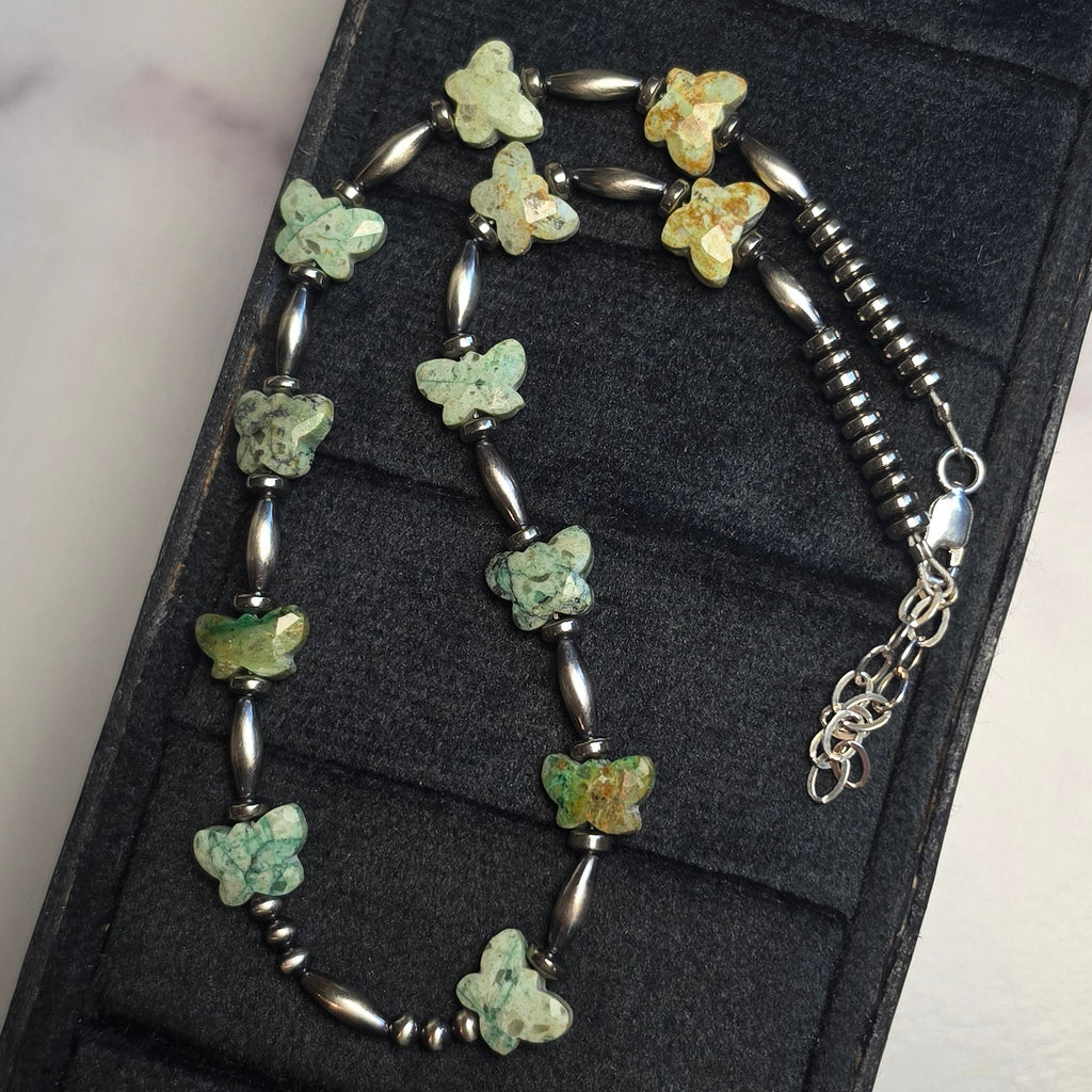 The Peruvian Butterfly Choker 13-15 inches