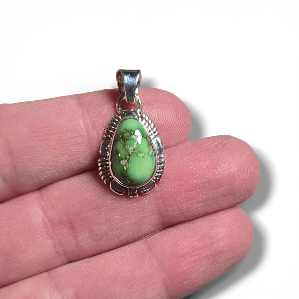 Native Made Sonoran Gold & Sterling Pendant