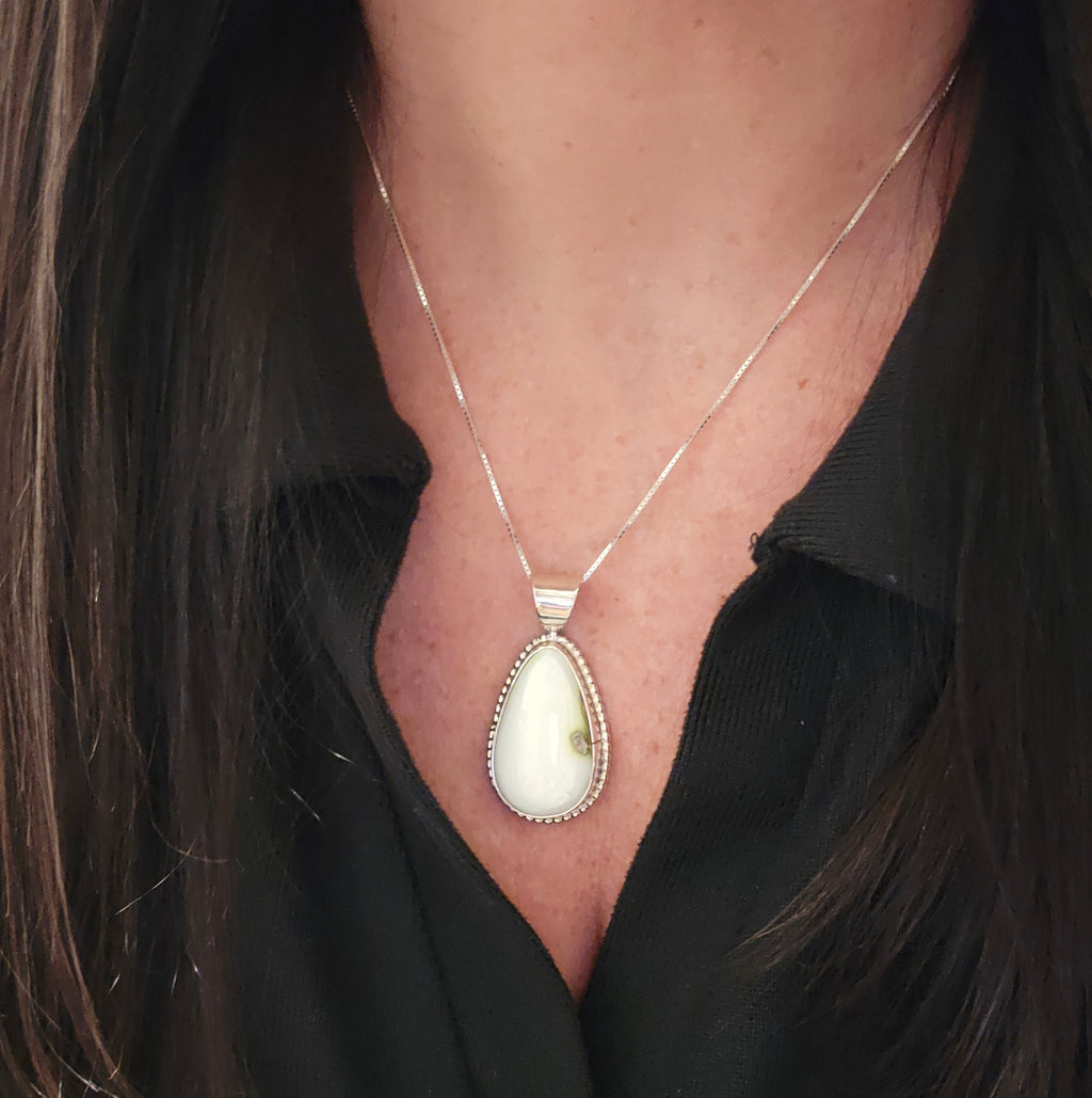 Palomino & Sterling Pendant